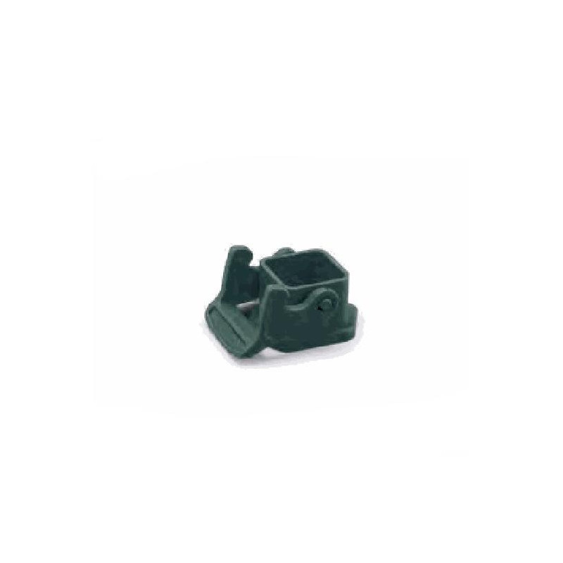 Embase encastrée 3A, Polycarbonate, IP65, Sortie horizontale